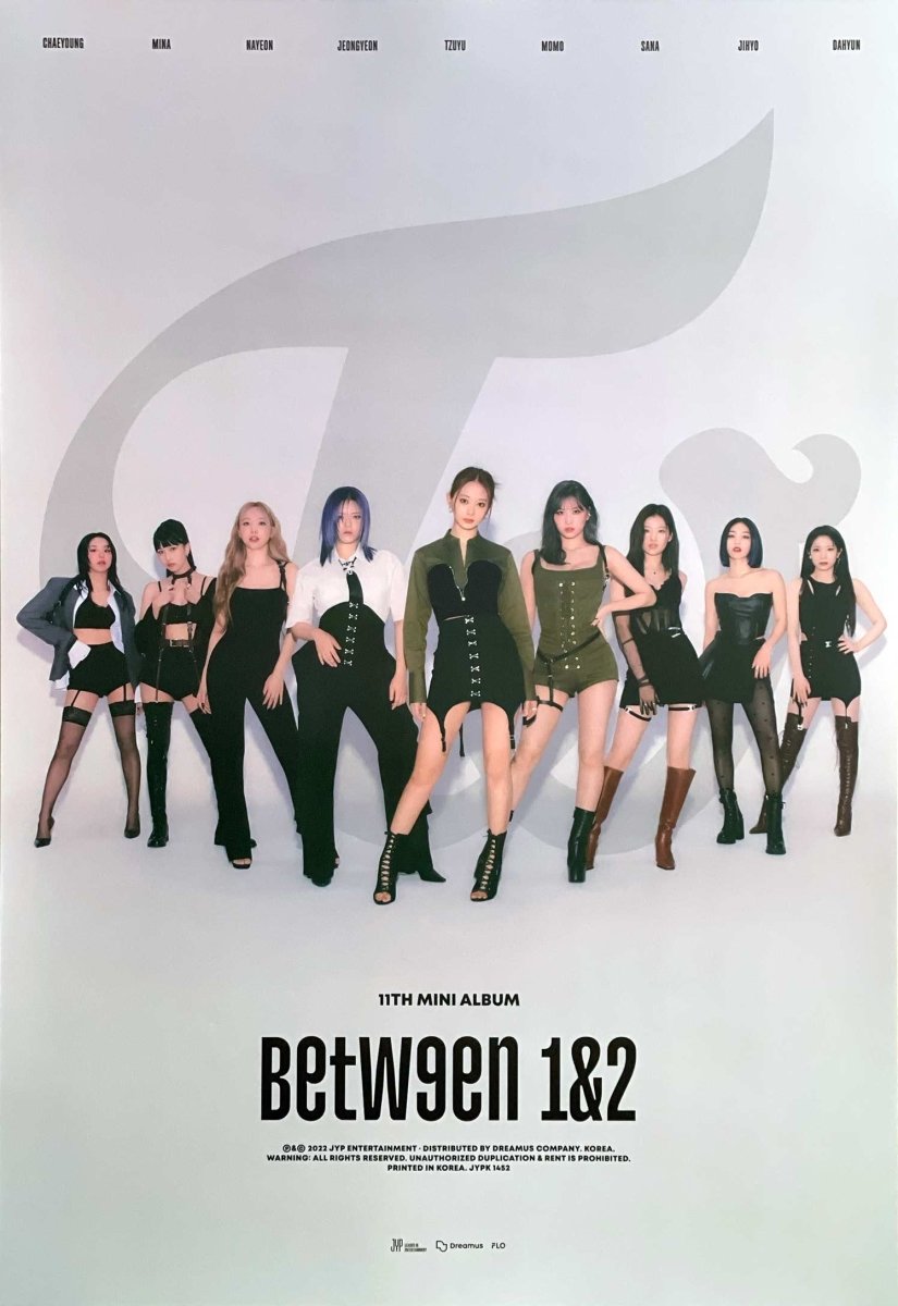 TWICE - 11th Mini Album [BETWEEN 1&2] Official Poster: Type A